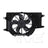 TYC 620850 Dual Radiator and Condenser Fan Assembly