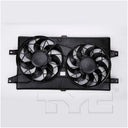 TYC 620910 Dual Radiator and Condenser Fan Assembly