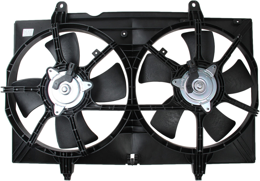 TYC 620940 Dual Radiator and Condenser Fan Assembly