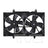 TYC 620940 Dual Radiator and Condenser Fan Assembly