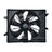 TYC 620950 Dual Radiator and Condenser Fan Assembly