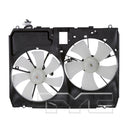 TYC 620970 Dual Radiator and Condenser Fan Assembly