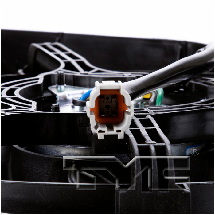 TYC 620980 Dual Radiator and Condenser Fan Assembly