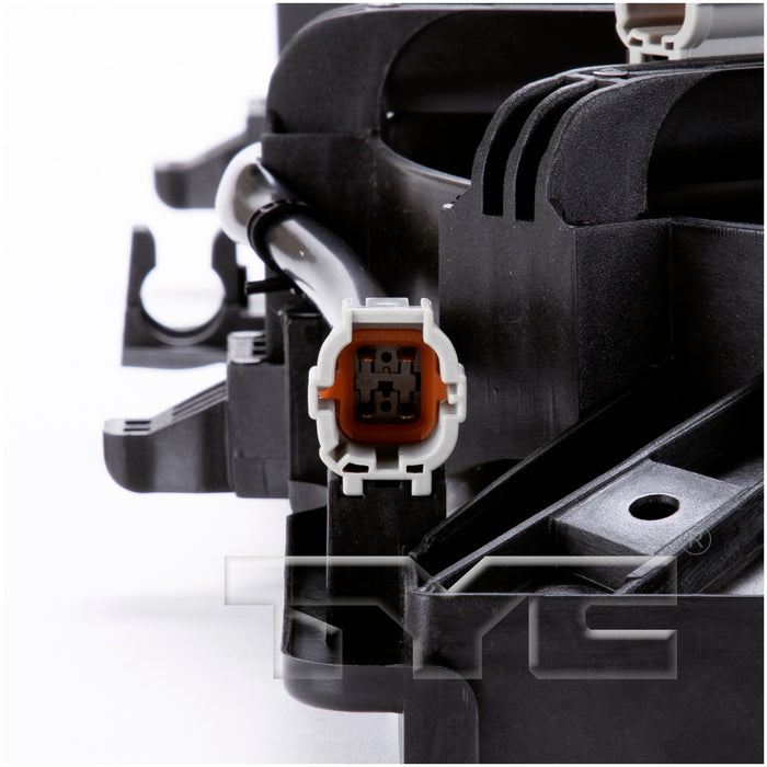 TYC 620980 Dual Radiator and Condenser Fan Assembly