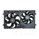 TYC 621000 Dual Radiator and Condenser Fan Assembly