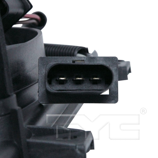 TYC 621000 Dual Radiator and Condenser Fan Assembly