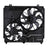 TYC 621040 Dual Radiator and Condenser Fan Assembly