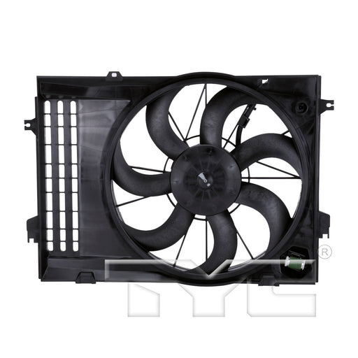 TYC 621050 Dual Radiator and Condenser Fan Assembly