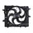 TYC 621070 Dual Radiator and Condenser Fan Assembly