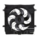 TYC 621140 Dual Radiator and Condenser Fan Assembly