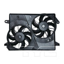 TYC 621160 Dual Radiator and Condenser Fan Assembly