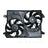 TYC 621160 Dual Radiator and Condenser Fan Assembly