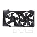 TYC 621180 Dual Radiator and Condenser Fan Assembly