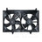 TYC 621210 Dual Radiator and Condenser Fan Assembly