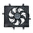 TYC 621240 Dual Radiator and Condenser Fan Assembly