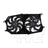TYC 621280 Dual Radiator and Condenser Fan Assembly