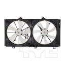 TYC 621300 Dual Radiator and Condenser Fan Assembly