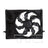 TYC 621340 Dual Radiator and Condenser Fan Assembly