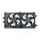TYC 621360 Dual Radiator and Condenser Fan Assembly