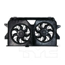 TYC 621370 Dual Radiator and Condenser Fan Assembly