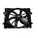 TYC 621380CU Dual Radiator and Condenser Fan Assembly