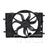 TYC 621400 Dual Radiator and Condenser Fan Assembly