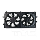 TYC 621420 Dual Radiator and Condenser Fan Assembly