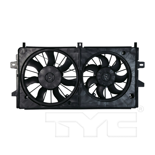 TYC 621420 Dual Radiator and Condenser Fan Assembly