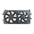 TYC 621430 Dual Radiator and Condenser Fan Assembly - Left