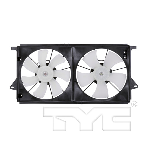 TYC 621440 Dual Radiator and Condenser Fan Assembly