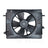 TYC 621450 Dual Radiator and Condenser Fan Assembly