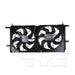 TYC 621530 Dual Radiator and Condenser Fan Assembly