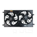 TYC 621570 Dual Radiator and Condenser Fan Assembly