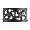 TYC 621570 Dual Radiator and Condenser Fan Assembly