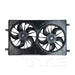TYC 621570 Dual Radiator and Condenser Fan Assembly