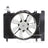 TYC 621620 Dual Radiator and Condenser Fan Assembly