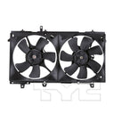 TYC 621630 Dual Radiator and Condenser Fan Assembly
