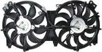 TYC 621660 Dual Radiator and Condenser Fan Assembly