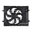 TYC 621710 Dual Radiator and Condenser Fan Assembly