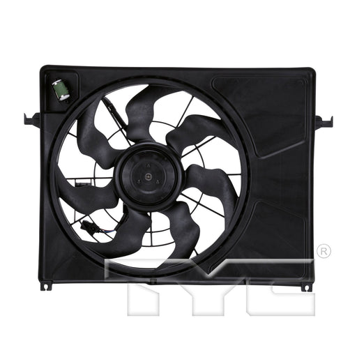 TYC 621720 Dual Radiator and Condenser Fan Assembly