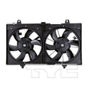 TYC 621770 Dual Radiator and Condenser Fan Assembly