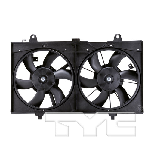 TYC 621770 Dual Radiator and Condenser Fan Assembly