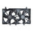 TYC 621810 Dual Radiator and Condenser Fan Assembly