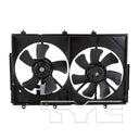 TYC 621820 Dual Radiator and Condenser Fan Assembly