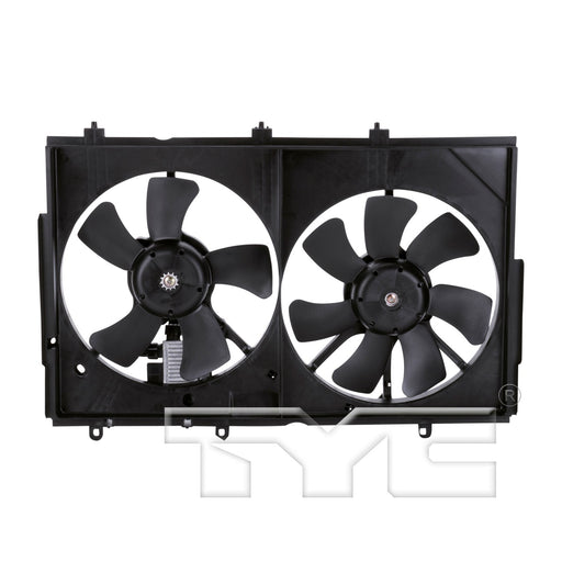 TYC 621820 Dual Radiator and Condenser Fan Assembly