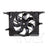 TYC 621830 Dual Radiator and Condenser Fan Assembly