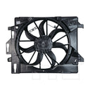 TYC 621860 Dual Radiator and Condenser Fan Assembly