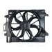 TYC 621860 Dual Radiator and Condenser Fan Assembly