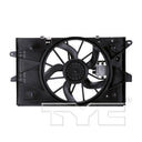 TYC 621890 Dual Radiator and Condenser Fan Assembly