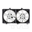 TYC 621900 Dual Radiator and Condenser Fan Assembly
